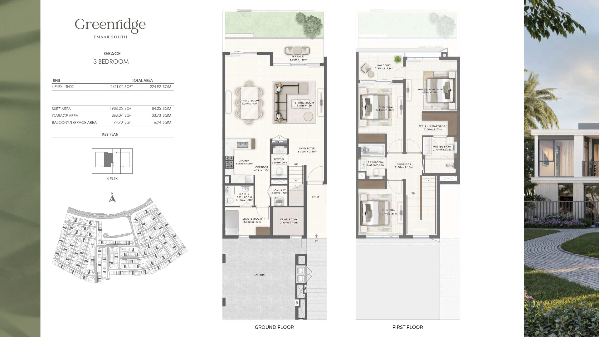 3 BR - Type A